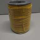 JeogYong 3mm Macrame Cord, 984 Feet Natural Macrame Rope Yarn, 3 Strand Twisted Cotton String for DIY Crafts Wall Hanging Plant Hangers Gift Wrapping Decorations (Lemon Yellow)