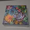 3D Succulent Puzzles for Adults 1000 Pieces Nature Plant Puzzle, Colorful Paper Cut Art Jigsaw Puzzles, Beautiful Botanical Houseplant Puzzle