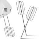 MAGICLULU 2Pcs Hand Mixer Replacement Beaters, 8.4 Inch Long Stainless Steel Mixer Attachments - Professional Kitchen Egg Whisk Parts Compatible with Most Handheld Electric Model