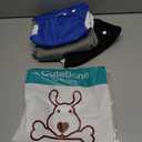 CuteBone Washable Dog Diapers Male with Snaps Reusable 3pcs a Pack Doggie Belly Band for Male Dogs Wraps KDM01L - L
