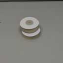 White Christmas Ribbon Bulk for Gift Wrapping 5/8" Glitter Gold Merry Christmas Cotton Ribbon Xmas Bows for Crafts Decorative Supplies DIY Holiday Xmas Tree Decorations (20 Yards)