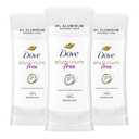 Dove Aluminum Free Deodorant for Women 3 Count Coconut and Pink Jasmine 72 hour odor protection 2.6 oz