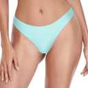 RELLECIGA Women's Cheeky Bikini Bottom,  Large, Eggshell Blue