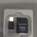 Amazon Basics Micro SDXC Memory Card with Full Size Adapter, A2, U3, Read Speed up to 100 MB/s, 128 GB, Black