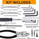 Motorcycle Repair Tool Kit for Harley-Davidson Motorcycles,Bike Basic Repairs Tool Set, Roadside Kit, Gift for Father, Husband, Christmas, Birthday