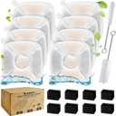18 Pcs Cat Fountain Filters Replacement Compatible with VEKEN 95oz/2.8L Cat Water Fountain Filters Automatic Dog Water Fountain Filters Pet Fountain