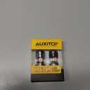 AUXITO Latest CANBUS 3157 Switchback LED Bulbs 3057 3457 4157 Dual Color Amber/White Anti Hyper Flash Built-in Resistor Error Free Turn Signal Lights and DRL/Parking Lights, Pack of 2