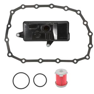 Auto Transmission Filter and Pan Gasket Kit fit for Civic 2014-2019 FIT 2015-2019 HR-V 2016-2019 Filter + Cooler+ Gasket Replaces# 21814-5T0-000 25420-5T0-003 25450-P4V-013