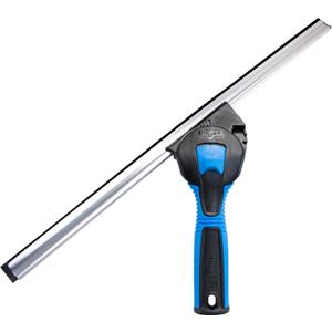 Unger Professional Connect and Clean 18 Swivel Window and Glass Cleaning Squeegee with EZ Change, Large Surfaces with Streak-Free Results, Swiveling Head for Corners and Edges, Rubber Replacement (5")