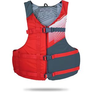 Stohlquist FIT Adult Life Jacket, US Coast Guard Approved Type III Life Vest, PFD for Men and Women, Easily Adjustable, Lightweight and High Buoyancy - Universal Fit (30-52" Chest), One Size