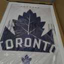 Trends International NHL Toronto Maple Leafs - Logo 25 Wall Poster, 22.4L x 14.7W, White Framed Version