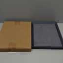 Oirlv Premium Leather Flat Jewelry Tray Jewelry Display Organizer Valet Tray for Nightstand or Dresser Organizer (Medium)