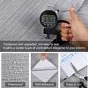 Grasscloth Peel and Stick Wallpaper Faux Weave Grey Contact Paper Modern Textured Wall Paper Waterproof Self Adhesive Vinyl Roll for Room Wall Furniture Decorative 23.6"x197"