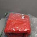 ZOBER 9 Ft Large Christmas Tree Storage Bag - Fits 9 Ft Artificial Trees - Plastic, Waterproof Christmas Tree Bag For Storage Box For Xmas - Strong, Durable Handles - Label Card Slot - Red