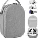 Sonicgrace Case Compatible with Meta Quest 2/Quest 3/Quest 3S - Carrying Case for Quest 2/Quest 3/Quest 3S, Protection VR Travel Case for Official Elite-Strap, Controllers, Batteries and Accessories 