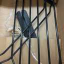 Extra Wide Baby Gate Tension Indoor Safety Gates Black Metal Large Pressure Mounted Pet Gate Walk Through Long Safety Dog Gate for The House Doorways Stairs (76.38"-81.10"/194-206CM, Black)