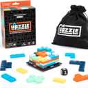 Educational Insights Upzzle - Strategic Stacking Board Games for Kids, Teens & Adults, 2 Player Vertical Puzzle Building Challenge, 3D Brain Teaser, Family Game Night Activities & Gifts for Ages 7+ (Medium)