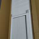 Large Dog Door for Sliding Glass Door,Openable Pet Door for Sliding Glass DoorsAll-Metal Framed & Panel & Lock,Adjustable 75 7/8" to 81" Slider Height -Large