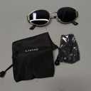 livho 2025 Trendy Oval Sunglasses - Stylish Polarized Shades for Everyday - Retro Metal Frames