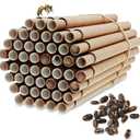 Bright Creations Mason Bee Nesting Tubes Refills (8mm & 10mm, 100 Pack, 50 Each) - Bee Tubes - Cardboard Tube - Poster Tube - Sign Language - National Park Patch - Pleat Tape - Soap Gift Box