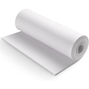 White Eva Foam Cosplay Sheet,Premium eva Foam 4mm Thick,59" x 13.9", High Density 86kg/m3 for Cosplay Costume, Crafts, DIY Projects by MEARCOOH