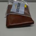 Ntomtuex Faux Leather Couch Arm Cover PU Armrest Slipcover Waterproof Armrest Covers for Sofa Recliner Chair Arm Protectors for Pets Set of 2 Brown (19"  35")