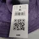 Wacoal Women's Retro Chic Unlined Mesh Full Coverage Underwire Bra, 855186 (44H, Grape Compote)