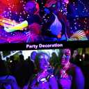 Halloween LED Black Light: 15W Spot Lights Outdoor UV Spotlight for Halloween Christmas | 2 PacK 110V Plug-in Blacklight with IP65 Waterproof for Party Body Paint Fluorescent Poster Neon Glow
