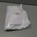 Conbo Mio 2 Pack Hotel Fabric Snap in Shower Curtain Liner Replacement Removable Water Repellent Liner for Bathroom Shower Curtain Liner 107W X 54H