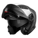 YEMA Modular Motorcycle Helmets, DOT Approved Full Face Motorcycle Helmet with Flip Up Dual Visor, Helmets for Adults Men Women Helmets for Street Scooter ATV E-Bike - YM-926 (Matte Black, XXL)