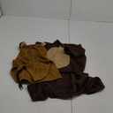 Bear Pet Costume Ears Hat Sweater Furry Clothes Cute Halloween Cosplay Costumes for Small Medium Large Dogs Cats (Large)