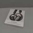 LOBKIN Open Ear Headphones, Bluetooth 6.0 Wireless Headset with Mic Detachable, Adjustable RGB Lights, Voice Assistant Comfortable Breathable Safe Lightweight Over Ear Headphones for Working Gaming (Black)