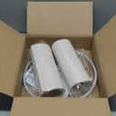 Set of 2 Drum Lampshades for Table, Floor & Bedside Lamps - 13 * 13 * 10 inch, Medium Beige Gray Shades - Natural Fabric Spider Fitter - Modern & Rustic Interiors - By GO&SO Assembly Required (Oatmeal Linen)