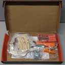 Pocket Hole Jig System Kit, Pocket Screw Jig with 11 Inch Clamp, Square Driver Bit, Hex Wrench, Depth Stop Collar, Step Drill Bit, Coarse Square Driver Screws, All In One for Joinery Work