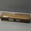 SONGMICS Shoe Rack, 2-Tier Shoe Organizer, Metal Storage Shelf, Upright or Upside Down, for 15-18 Pairs, Stackable, for Entryway, 11.8 x 46.1 x 13.4 Inches, Black ULSA032B01