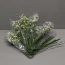 Waipfaru 30 Pcs Babys Breath Artificial Flowers, Baby Breath Flowers Artificial Bulk, Real Touch White Fake Flowers, Faux Babies Breath Gypsophila for Wedding Home Decor Floral Arrangement