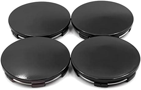 RTRHINOTUNING 65mm (2.56in) / 62mm (2.44in) Wheel Hub Center Caps Compatible with Volk Racing TE37 17" & 18" Wheel Rims Caps Metal Bronze 4 Pack A Flat Type