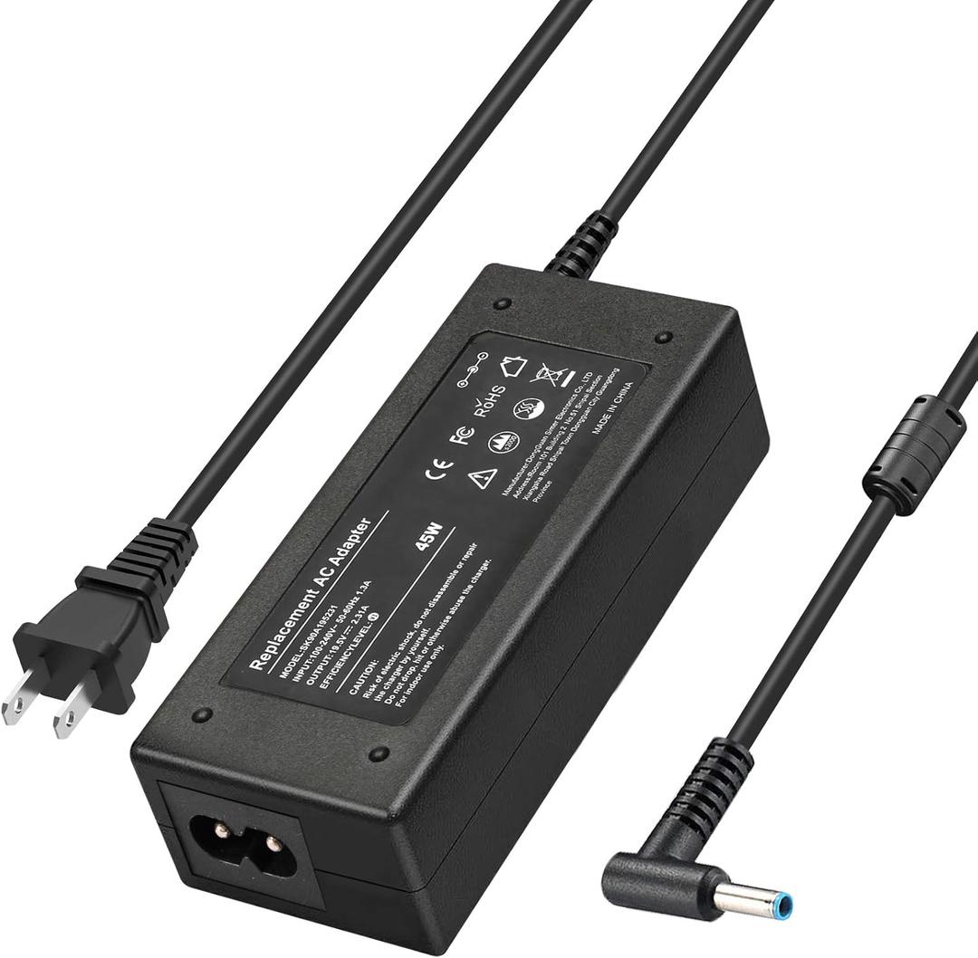 45W 19.5V 2.31A Compatible for HP Model 15 - Compatible for HP 15 15-bs 15-af 15-au 15-dx 15-da 15-ay 15-ba 15-bw 15-f 15-dw 15-db 15-ef 15-dy 15-u 15-eh 15-cw 15-ac 15-ax 15-d 15-di