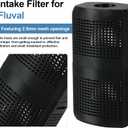 Aquarium Filter Intake Guard Fits for Fluval Aquarium Filter FX2/FX4/FX6, Aquarium Intake Guard Fish Safe Filter Cover Aquarium Filter Accessories