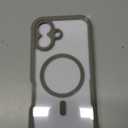 Diaclara Magnetic Designed for iPhone 17 Case 6.3 Inch Full Body Bumper,[Compatible with MagSafe] Military Drop Proof Cover with Built-in Touch Sensitive Anti-Scratch Screen Protector, Grey Titanium