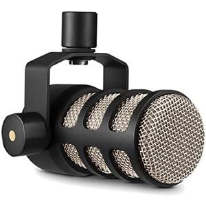 Rode PodMic Cardioid Dynamic Broadcast Microphone, Black