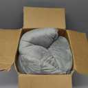 Heated Cat Bed for Indoor Cats, 20 Electric Cat Heated Bed Pet Warming Bed for Cats and Small Dogs, Washable Calming Round Donut Pet Bed with Heating Pad, Indoor Use