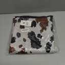 Stove Top Covers, Cow Print Brown Heat-Resistant Stove Top Cover for Electric, 20.96" x 29.18" Anti-Slip Waterproof Mat for Glass Stove Top Protector Pad Multipurpose Foldable Cooktop Cover