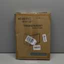 Clear Stackable Plastic Storage Bins with Lid, Dustproof Acrylic Display Case for Collectibles, Large Figures Showcase, Shoe Storage Box, Closet Organizer for Book Cosmetic Purse