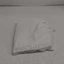 Juvale Lace Tablecloth - 60 x 97-Inch White Rectangular Table Cloth - Vintage Floral Scalloped Edge Elegant Dainty Tea Party Tablecloth & Wedding Reception Decor