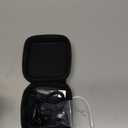 Bluetooth Headset, V5.0 Ultralight Wireless Headphone Cell Phone Earpiece with Mic Headsetcase,Volume Control, Handsfree Earbud,Compatible with Android/iPhone/Smartphones/Laptop (Black)