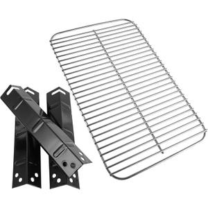 Grill Replacement Parts for 3-Burner Walmart Expert Grill XG10-101-002-02, Cooking Grate and Heat Plates Replacement Parts for Expert Grill Parts