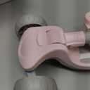 3 Wheel Scooter for Kids Ages 2-10 Years, 2 in 1 Kick Kids Scooter with Swivel Seat, Flashing Wheels and Light up Deck, 4 Adjustable Heights, Lean to Steer, Suitable for Boys & Girls Aged 2+ (Pink)