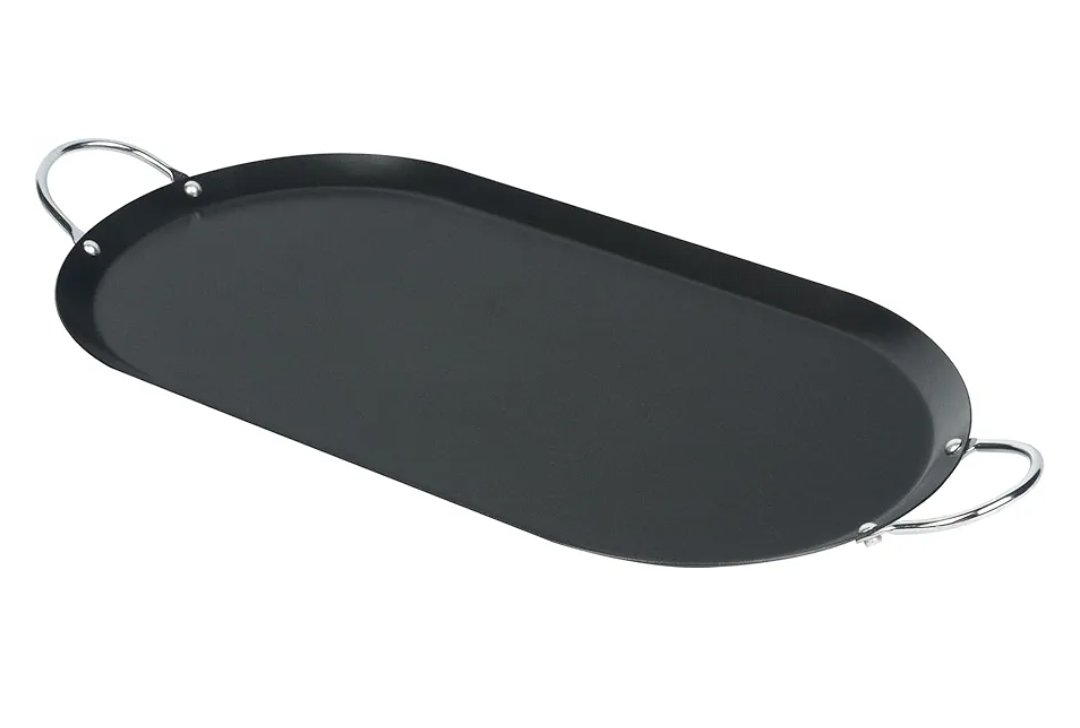 InFuse Met Lux 15.75 x 7.75 Inch Double Burner Griddle