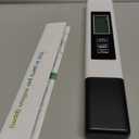 2025 All-New 4 in 1 Tds Meter Digital Water Tester - Accurate and Reliable TDS EC & Temp(C,F) Meter - 0-9999ppm - Professional Testing for Drinking Water, RO/DI System, Aquariums etc (White)